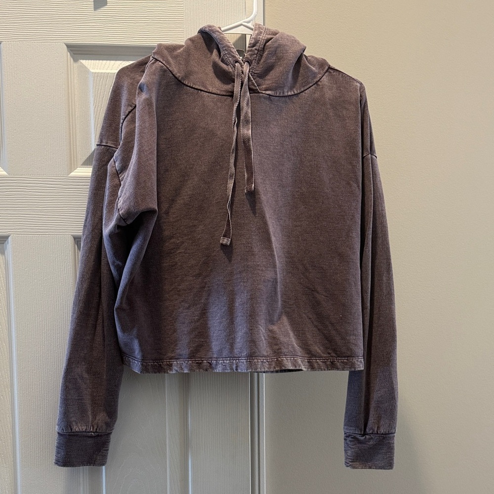 ZELLA Purple Hooded Sweatshirt